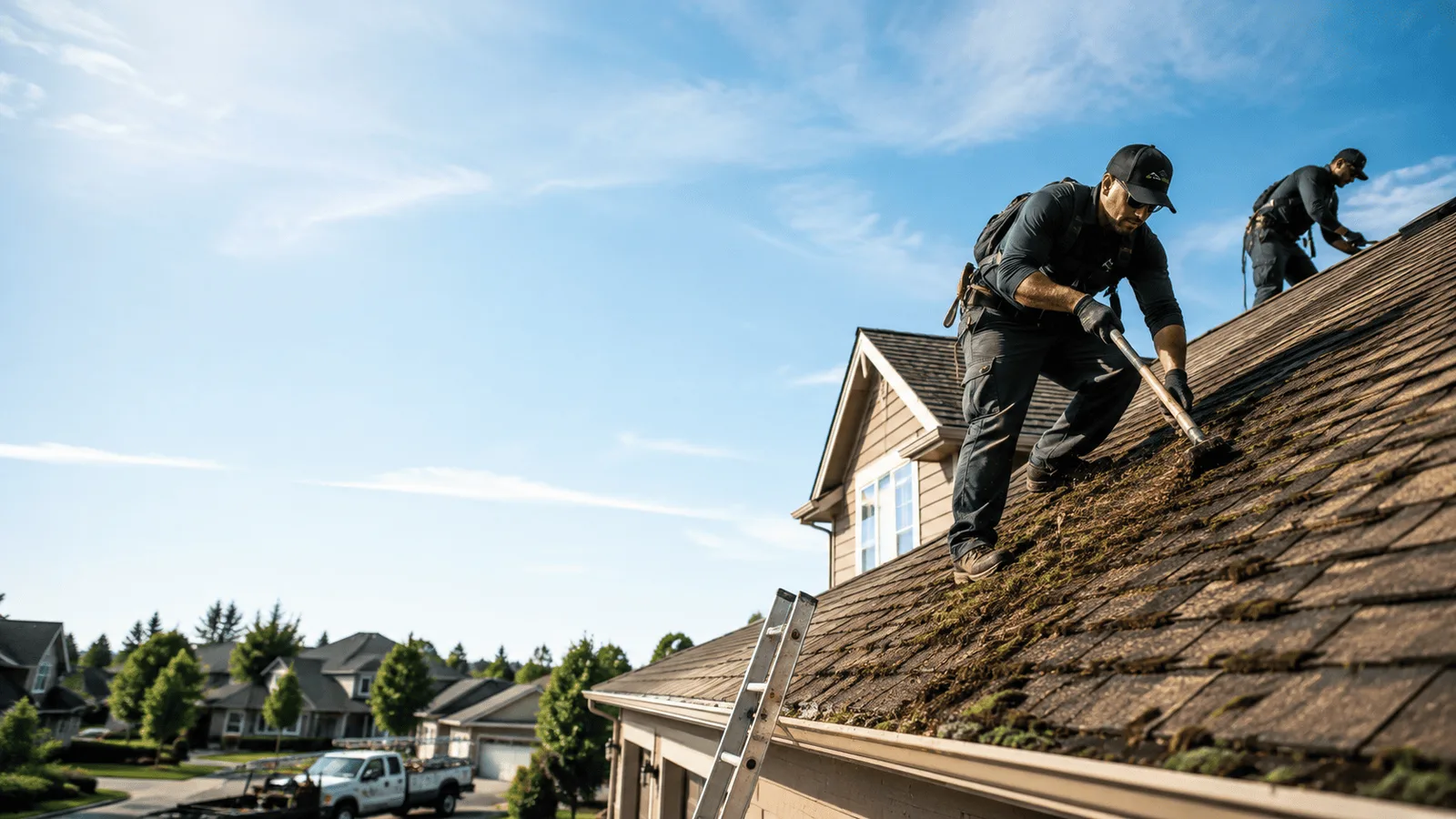 Roof Moss Removal in Crabtree, OR near me
